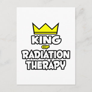 Postal Rey de Terapia Radiológica