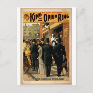 Postal Rey del anillo del opio
