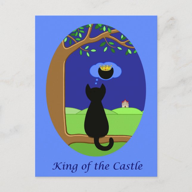 Postal Rey del Castillo (Anverso)