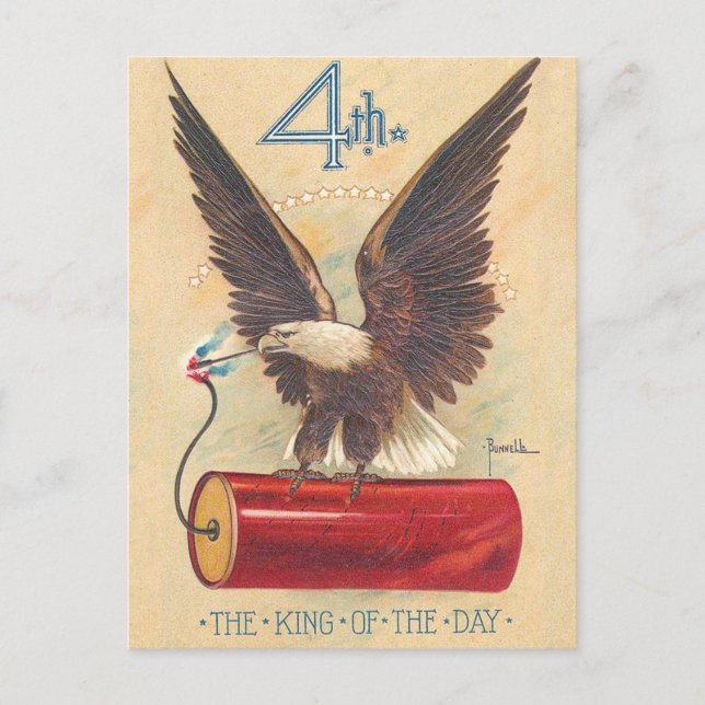 Postal Rey del Día (Anverso)