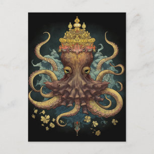 Postal Rey del Octopus