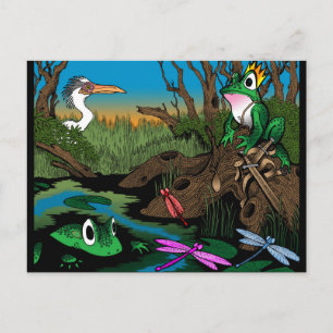 Postal Rey del pantano