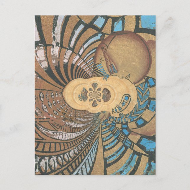 Postal rey egipcio en pyprus.png (Anverso)