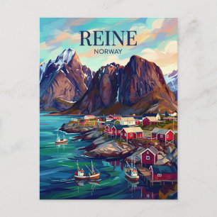 Postal Rey en Lofoten Noruega