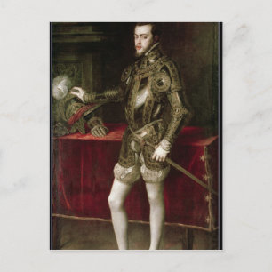 Postal Rey Felipe II 1550
