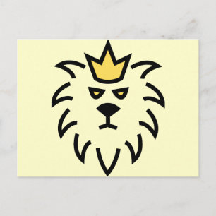 Postal rey león.