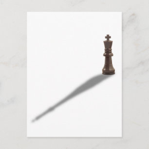 Postal Rey negro solitario