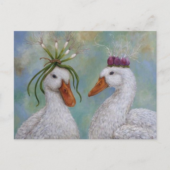 Postal - Rey y Reina (Anverso)