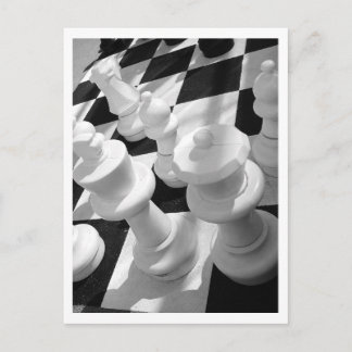 Postal Rey y Reina, B&W