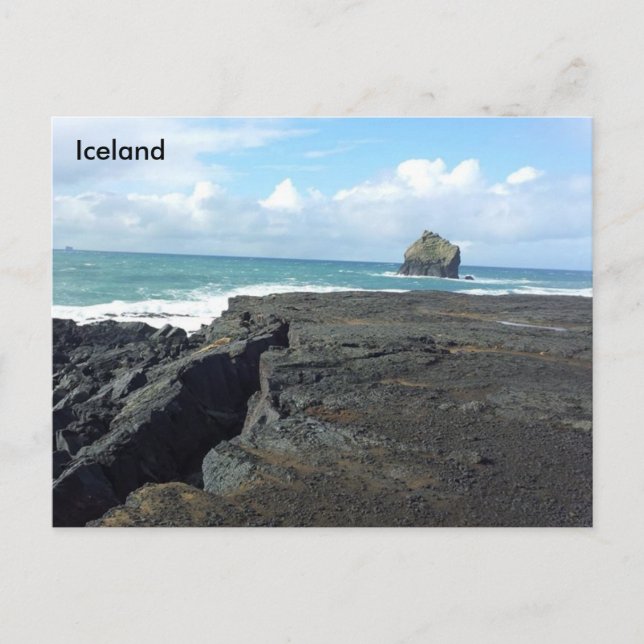 Postal Reykjanes, Islandia (Anverso)