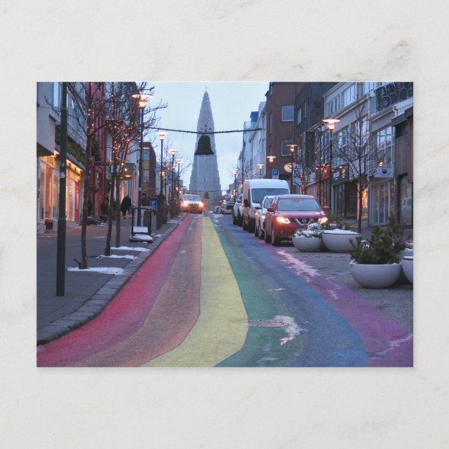 Postal Reykjavik Islandia (Anverso)