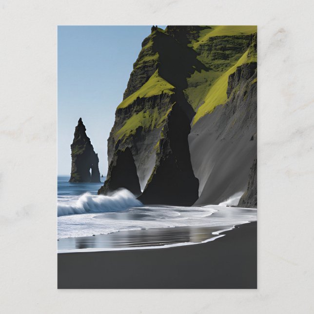 Postal Reynisfjara Black Sand Beach (Anverso)