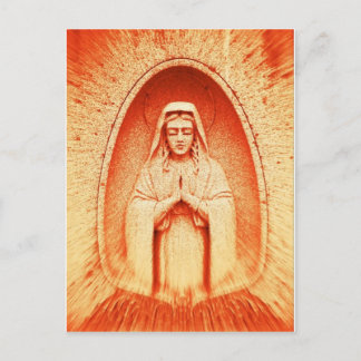 Postal Rezo aherrumbrado