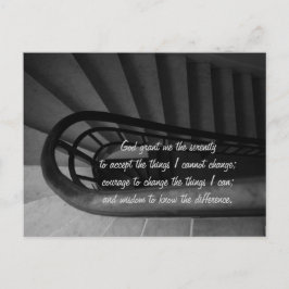 Postal Rezo de la serenidad