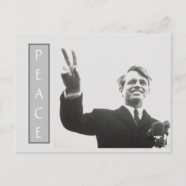 POSTAL RFK PEACE (Anverso)