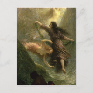 Postal Rheingold, primera escena, 1888