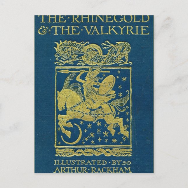 Postal Rhinegold de Rackham (Anverso)