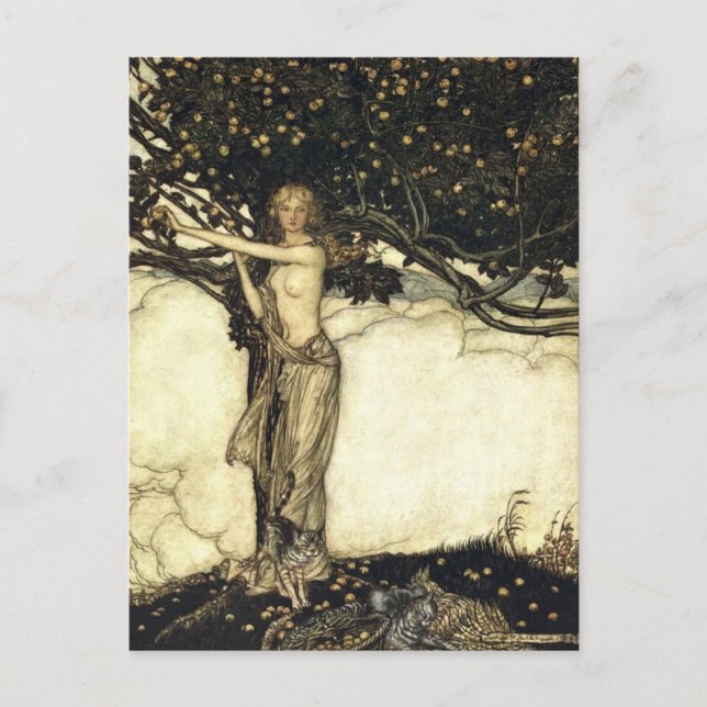 Postal Rhinegold de Rackham (Anverso)