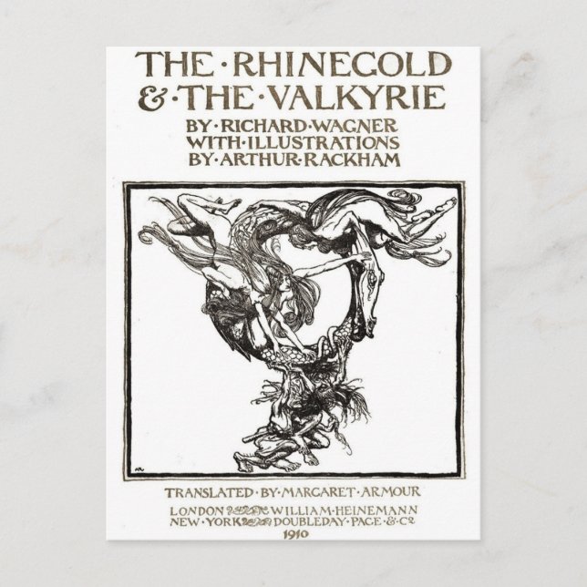 Postal Rhinegold de Rackham (Anverso)