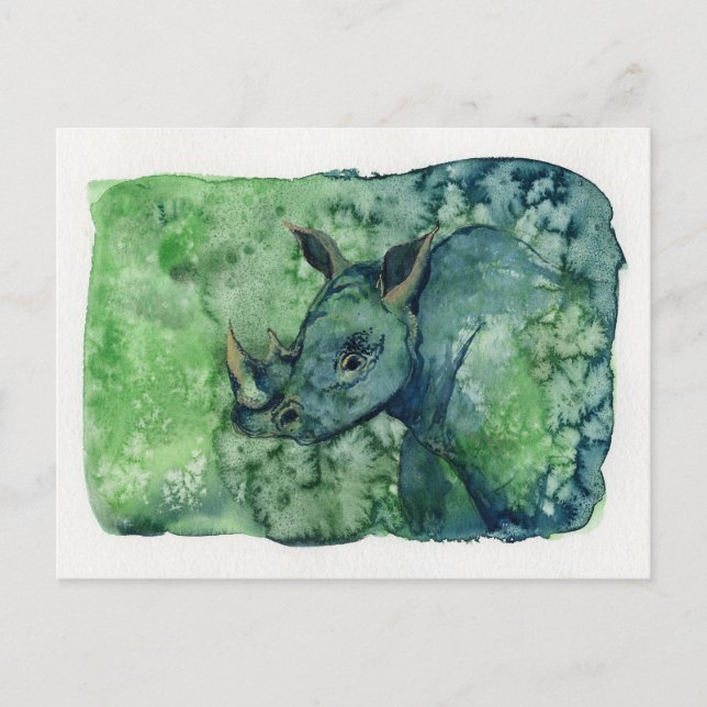 Postal Rhino (Anverso)