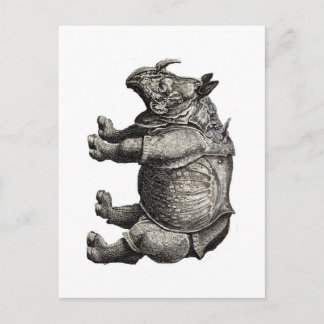 Postal RHINOCEROS - Imagen de 1600 -