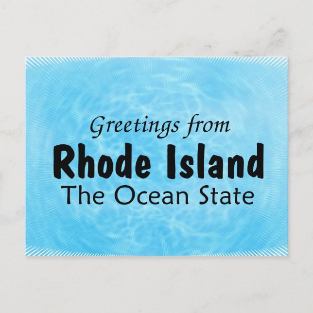 Postal Rhode Island (Anverso)