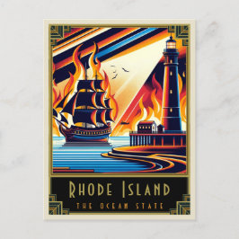 Postal Rhode Island | Art Deco