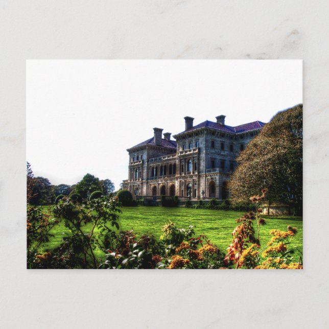 Postal Rhode Island, Newport Mansions. Foto (Anverso)