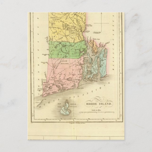 Postal Rhode Island US (Anverso)