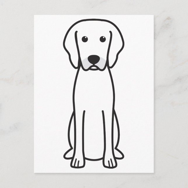 Postal Rhodesian Ridgeback Dog Personalizado (Anverso)