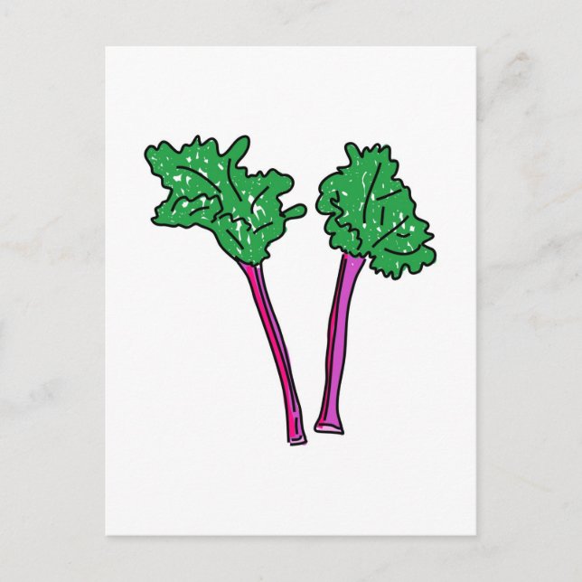 Postal Rhubarb (Anverso)