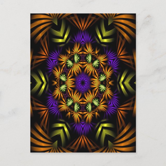 Postal Ribbon Mandala (Anverso)