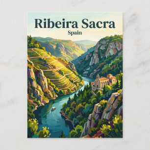 Postal Ribeira Sacra España