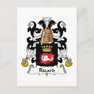 Postal Ricard Family Crest