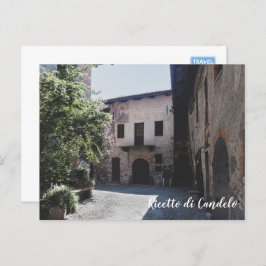 Postal Ricetto di Candelo, Piamonte, Italia