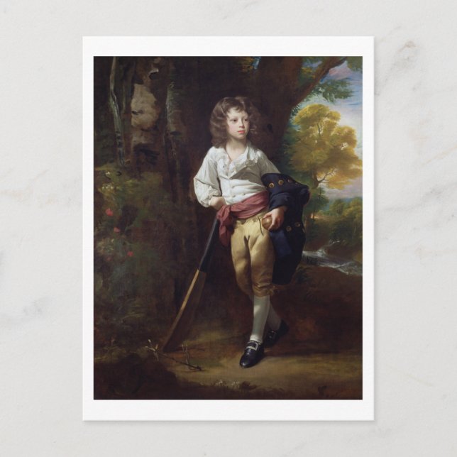 Postal Richard Heber, 1782 (aceite sobre lienzo) (Anverso)