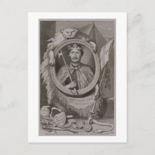 Postal Richard I 'Coeur de Lion' (1157-99) Rey de Inglate