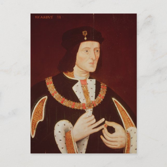 Postal Richard III (Anverso)