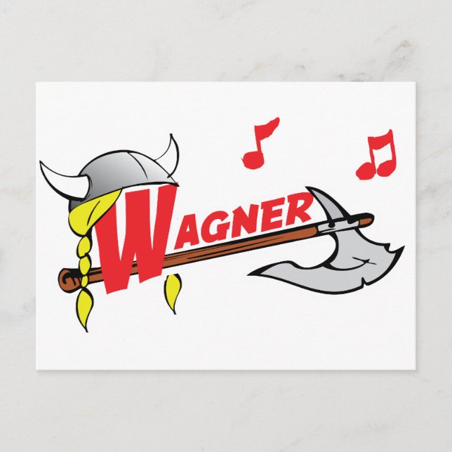 Postal Richard Wagner (Anverso)