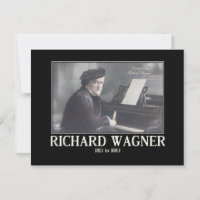 Richard Wagner, compositor, inspirado por la época