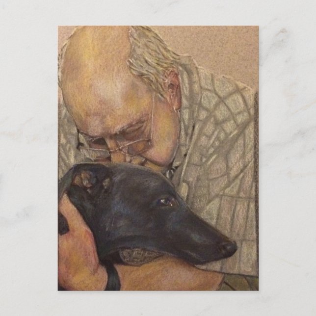 Postal Richard y Ronnie Greyhound (Anverso)