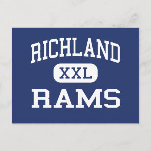 Postal Richland - Rams - High - Johnstown Pennsylvania