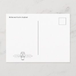 Postal Richmond Castle Postcard