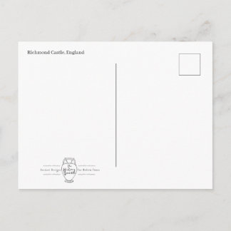 Postal Richmond Castle Postcard