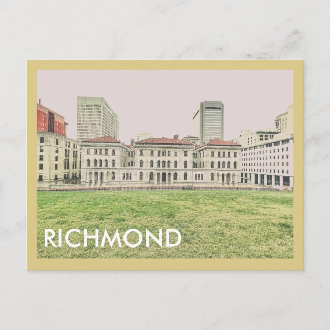 Postal Richmond Skyline (Anverso)