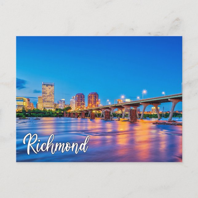 Postal Richmond, Virginia, Estados Unidos (Anverso)