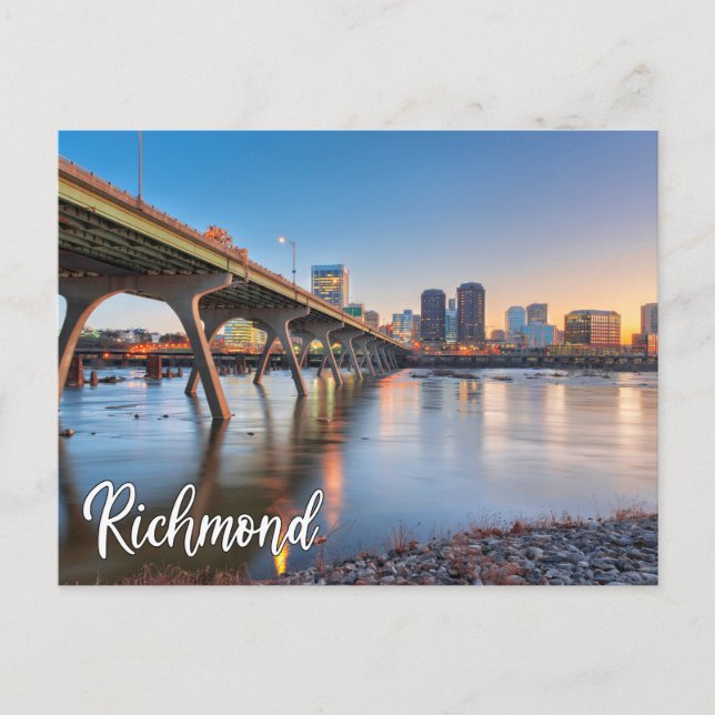 Postal Richmond, Virginia (Estados Unidos) (Anverso)