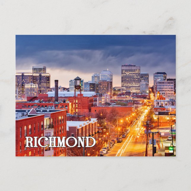 Postal Richmond, Virginia (Estados Unidos) (Anverso)