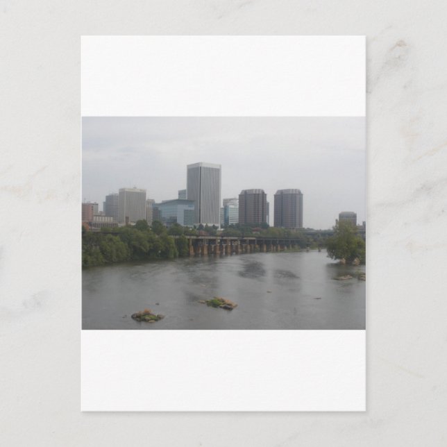 Postal Richmond Virginia Skyline (Anverso)