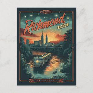 Postal Richmond, Virginia Vintage